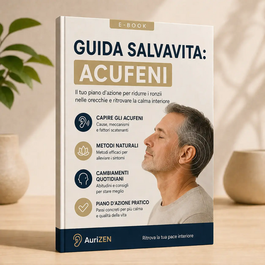 🎁 AuriZen™ E-book — Guida salvavita: trattamento degli acufeni